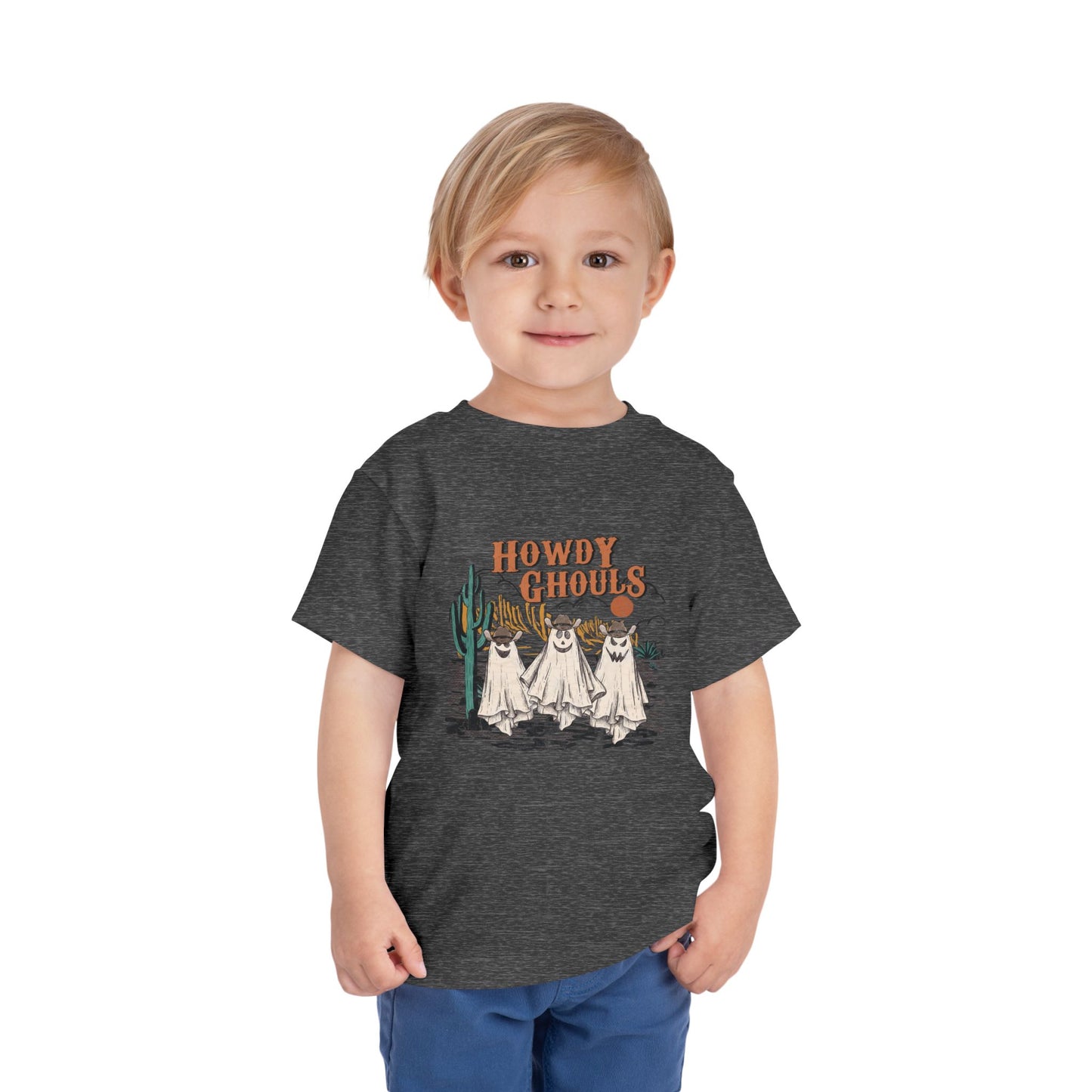 Toddler Howdy Ghouls Halloween T-shirt