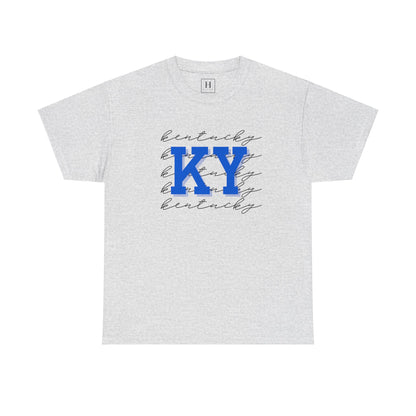 kentucky KY uk blue Short Sleeve Tee