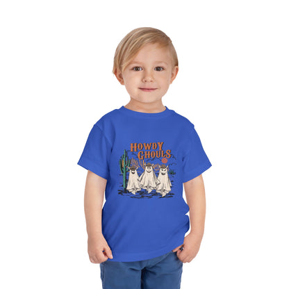Toddler Howdy Ghouls Halloween T-shirt