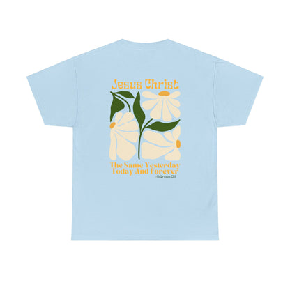 Jesus Never Changes Christian Short Sleeve Tee
