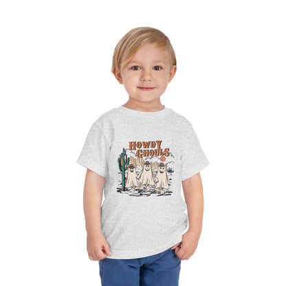 Toddler Howdy Ghouls Halloween T-shirt