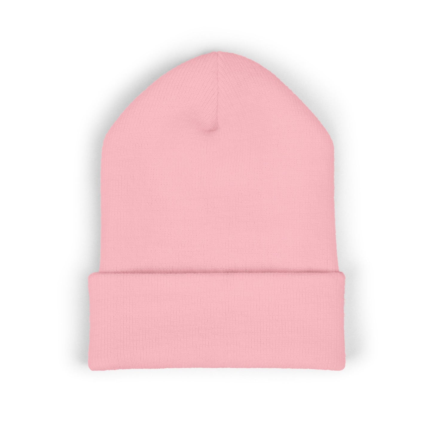 "Diet Coke" Heart Embroidered Cuffed Beanie — Classic Script Winter Hat
