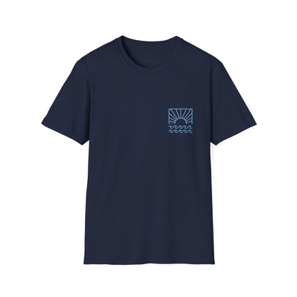 be the light christian bible blue (front and back)