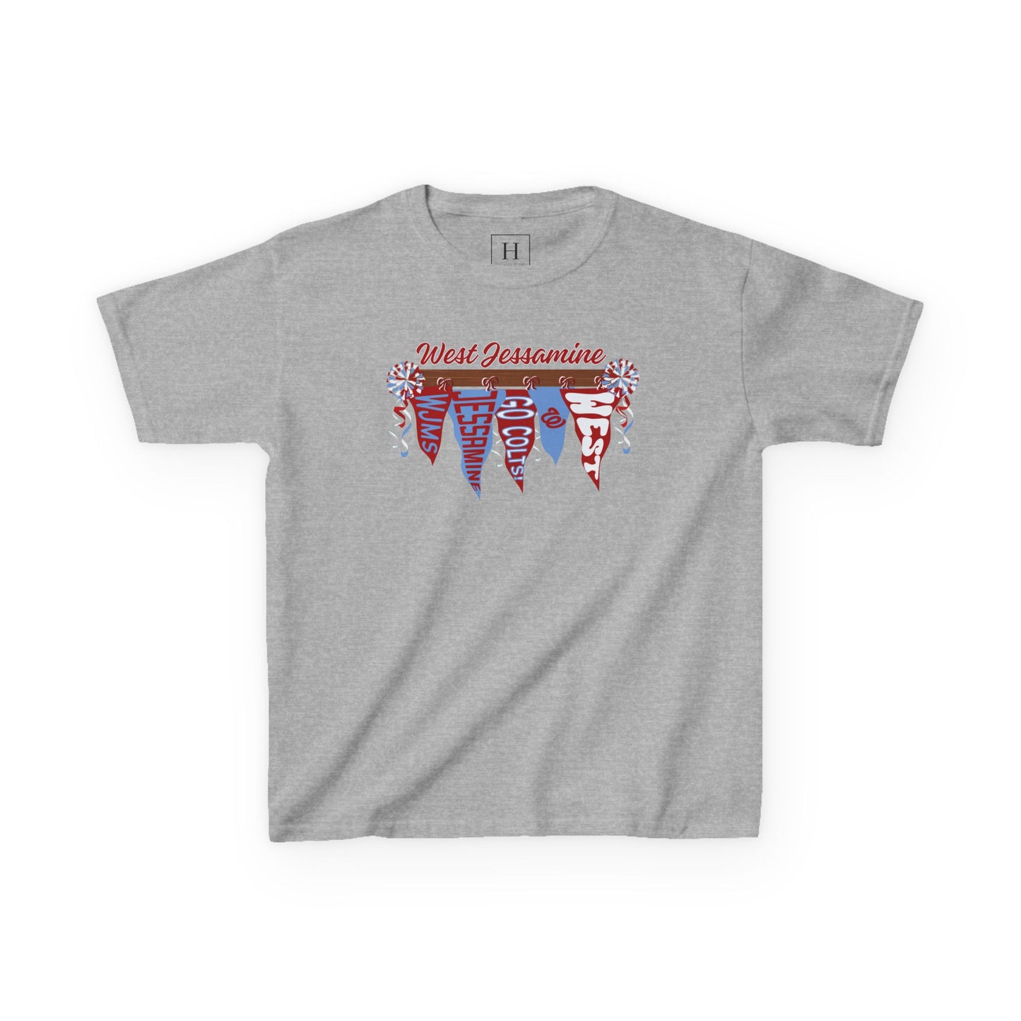 YOUTH --- WJMS : West Jessamine Pennant Flags - Unisex Shirt