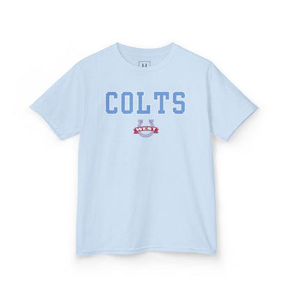 YOUTH --- COLTS - West Horseshoe Logo - Unisex Shirt