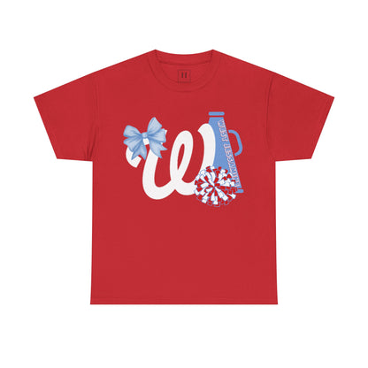 West Jessamine Cheer Bow & Poms - Unisex Shirt