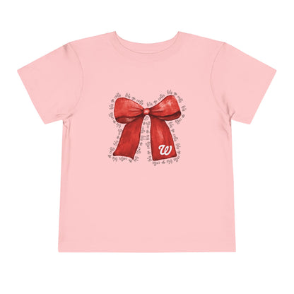 Toddler; West Jessamine Coquette Bow; Let's Go Colts - Unisex T-shirt