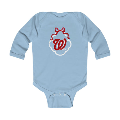 Infant - West (W) Colts -- Long Sleeve Bodysuit