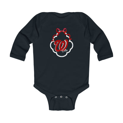 Infant - West (W) Colts -- Long Sleeve Bodysuit