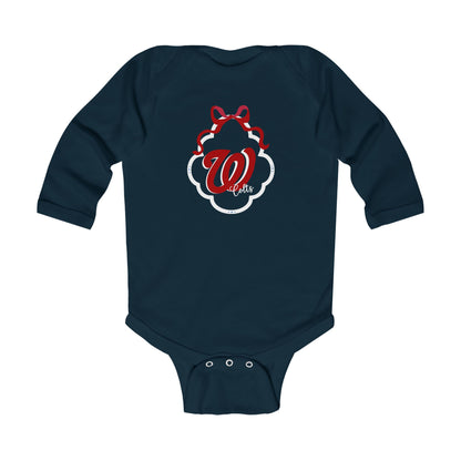 Infant - West (W) Colts -- Long Sleeve Bodysuit