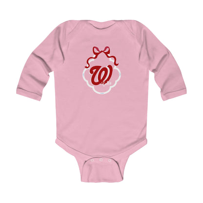 Infant - West (W) Colts -- Long Sleeve Bodysuit