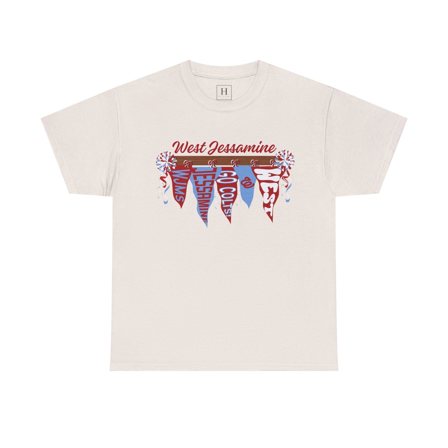 WJMS : West Jessamine Pennant Flags - Unisex Shirt