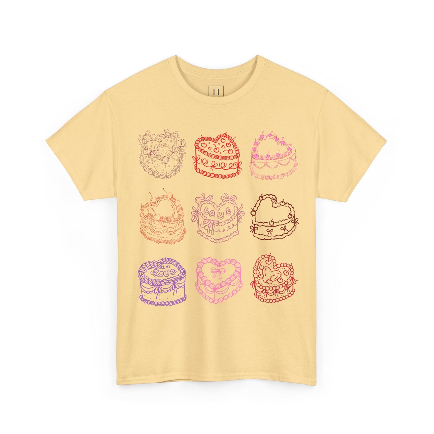 Coquette Cherry Bow Cake T-Shirt