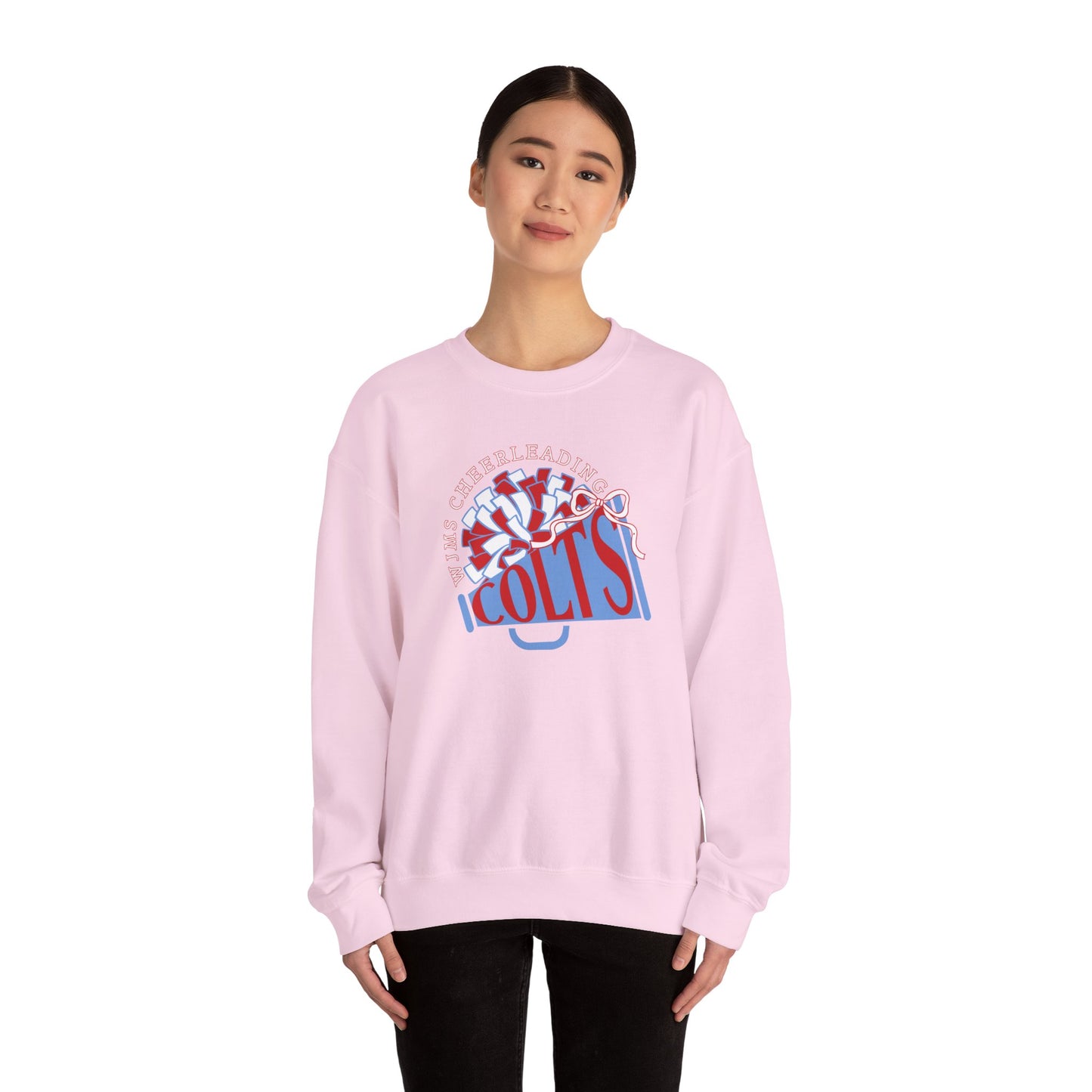 WJMS Cheerleading Megaphone Colts - Unisex Sweatshirt