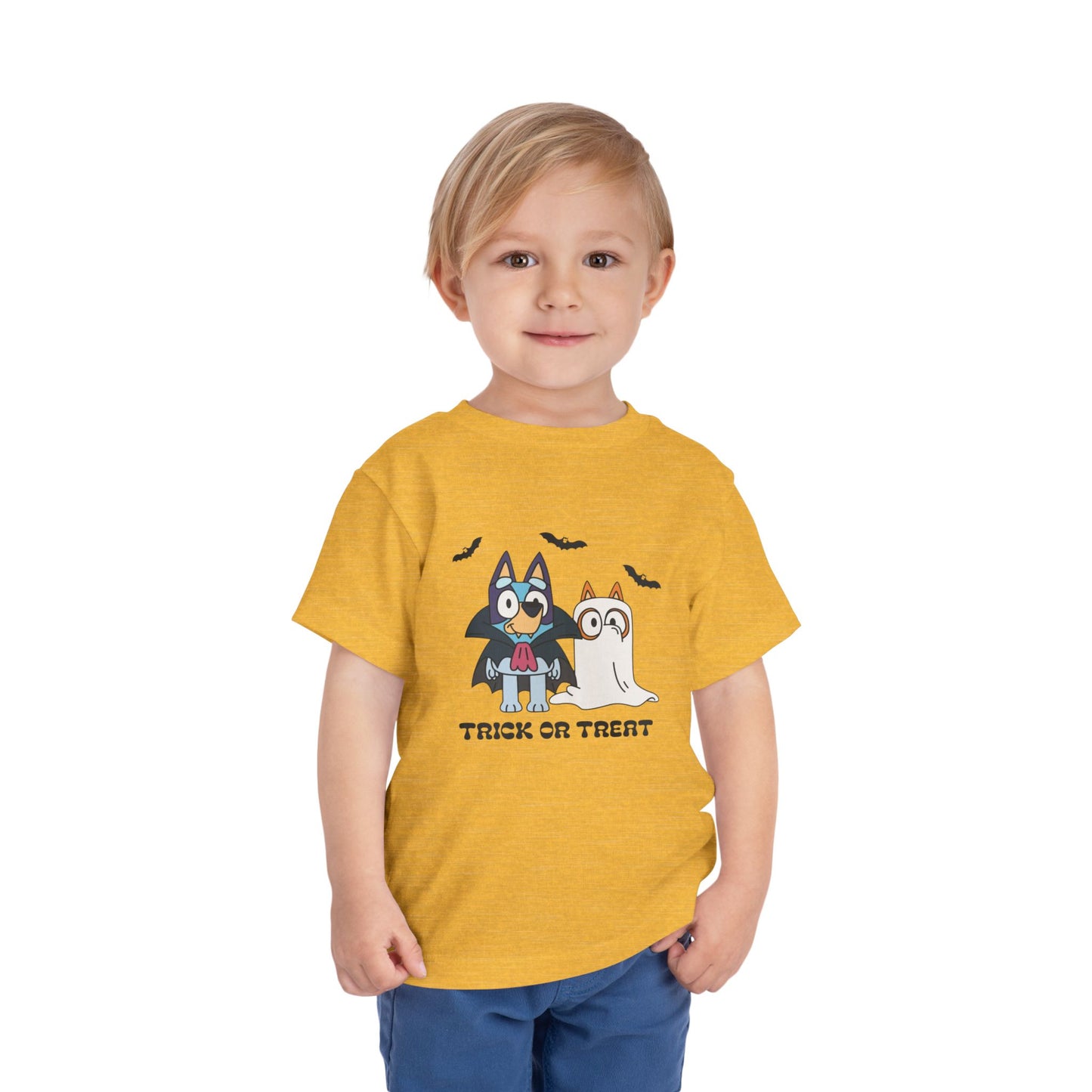 Toddler Bluey Trick or Treat T-shirt