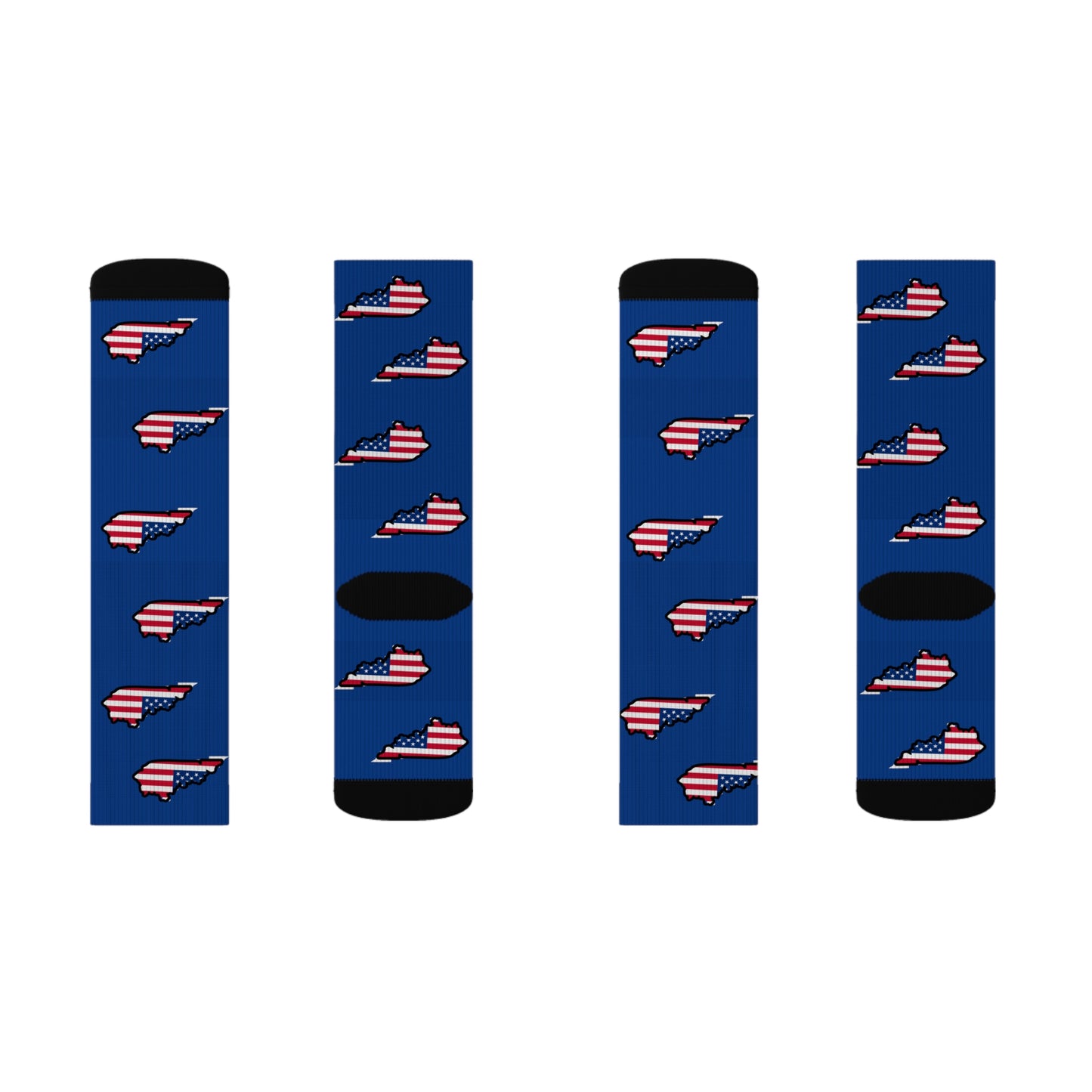 America Kentucky Socks in Blue