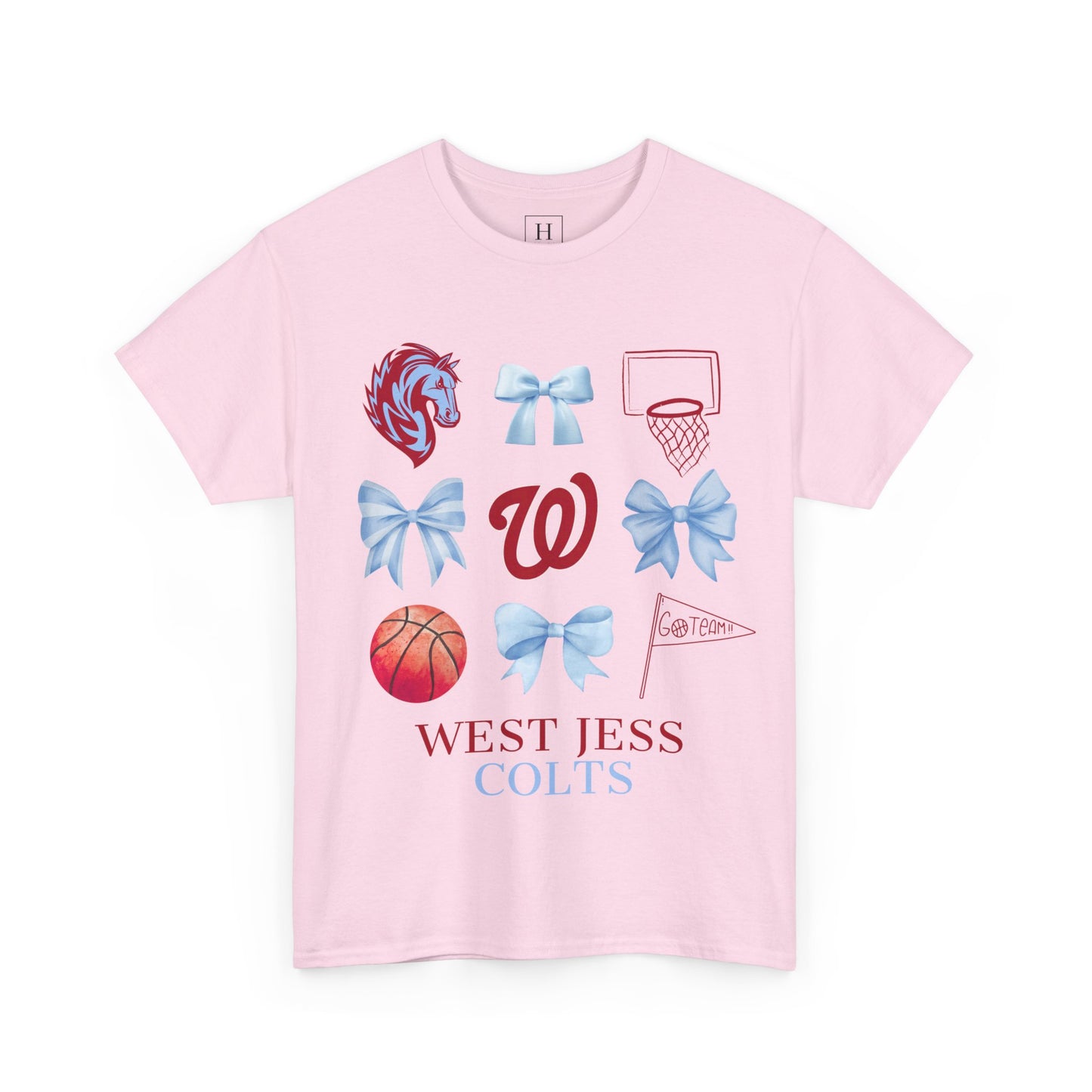 West Jessamine Basketball Coquette Unisex Tee