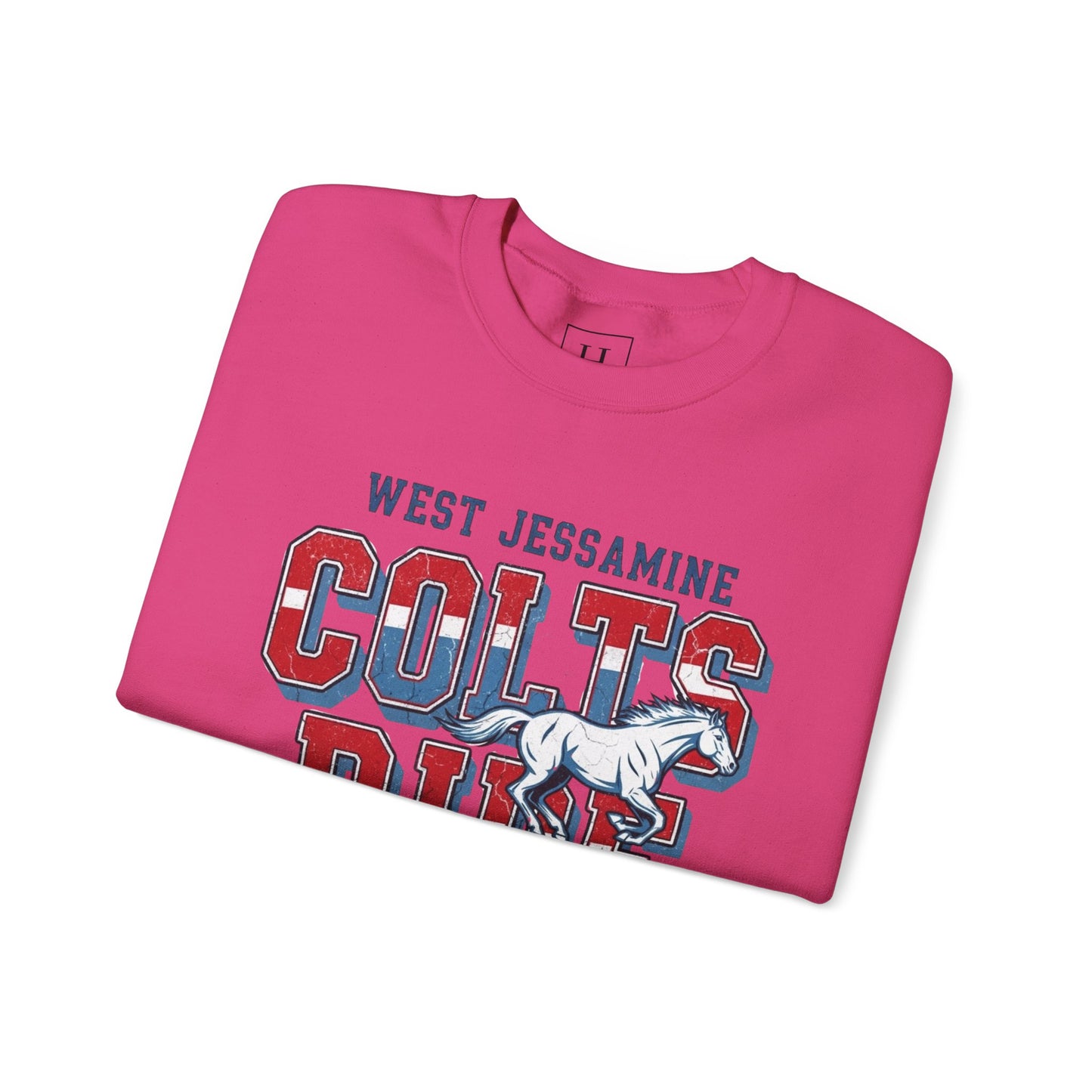Crewneck Sweatshirt - West Jess RIDE COLTS Sweater