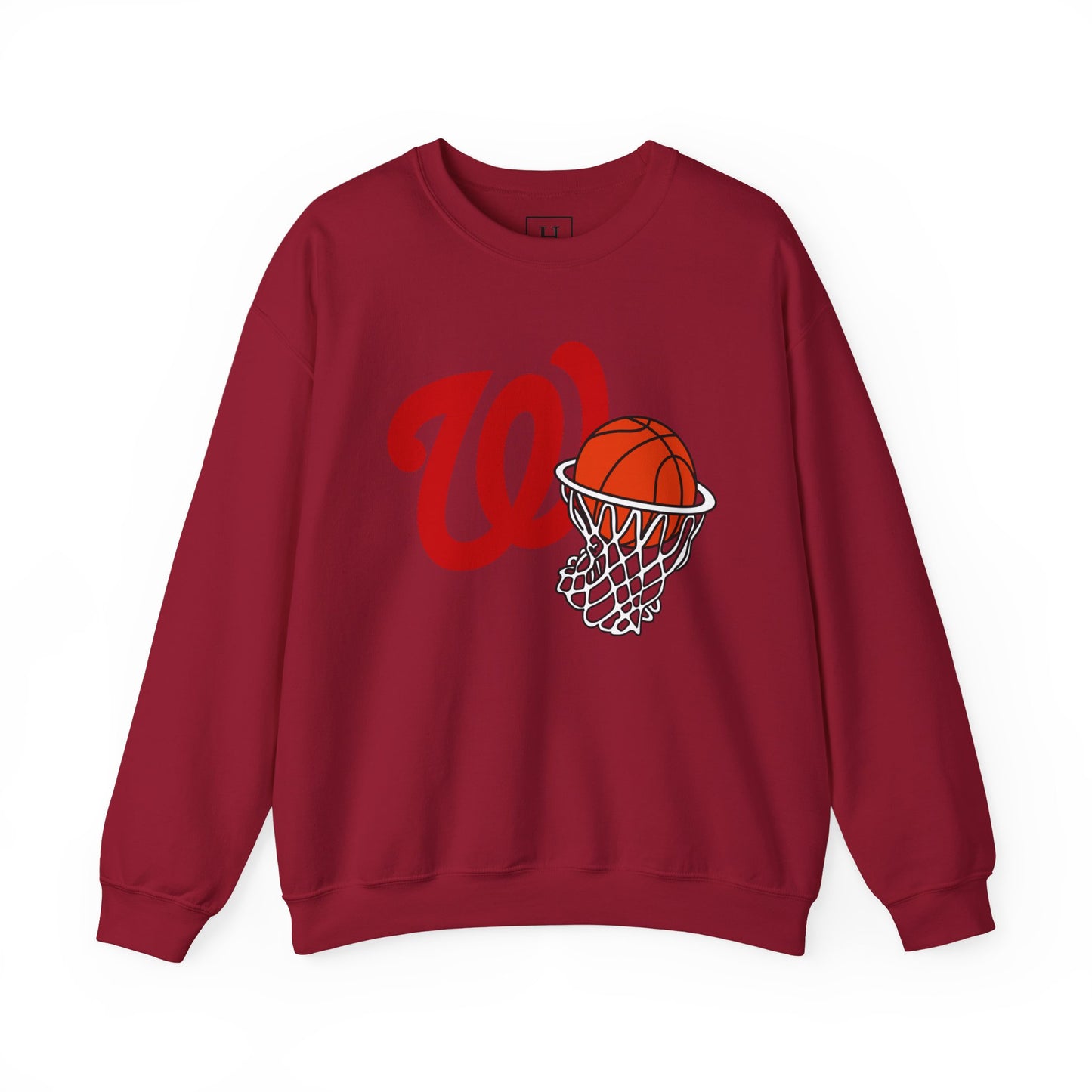 West Jessamine Logo & Basketball- Unisex Sweatshirt