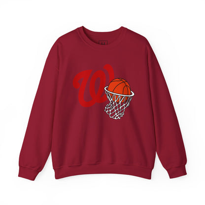 West Jessamine Logo & Basketball- Unisex Sweatshirt