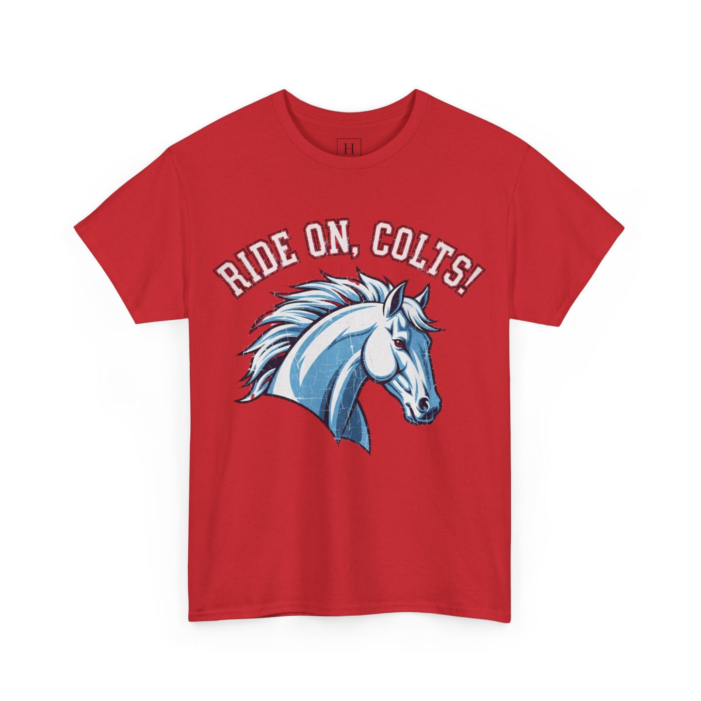 T-Shirt -RIDE ON COLTS - West Jessamine Unisex Tee