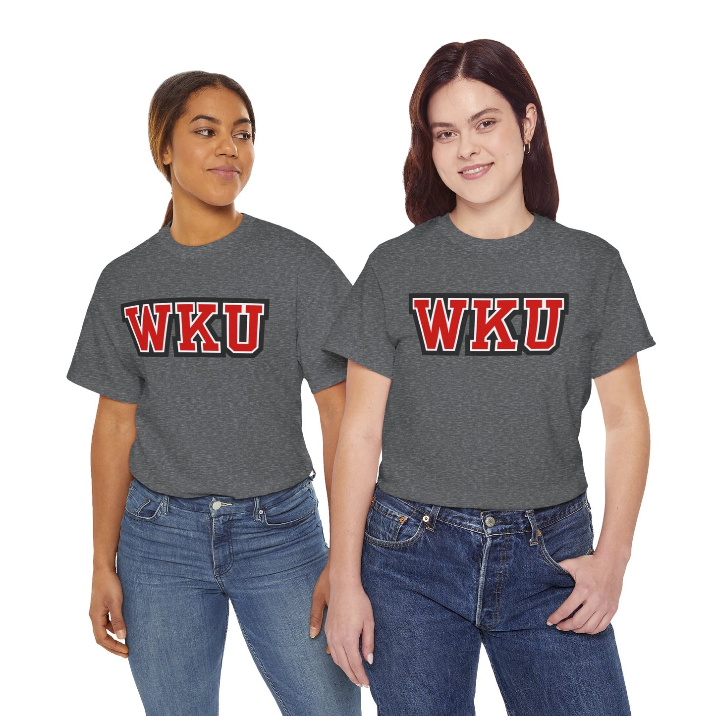 WKU; Western KY w/ Black Outlining -- Unisex