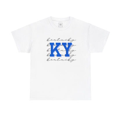 kentucky KY uk blue Short Sleeve Tee