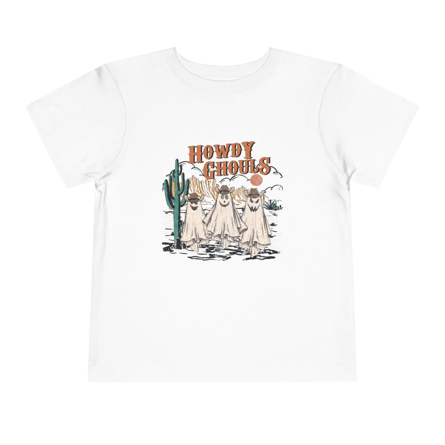 Toddler Howdy Ghouls Halloween T-shirt