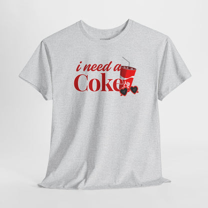 I Need A Coke Heart Sunglass, Soda T-Shirt