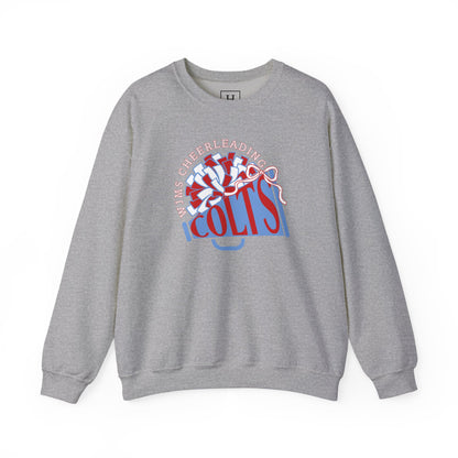 WJMS Cheerleading Megaphone Colts - Unisex Sweatshirt