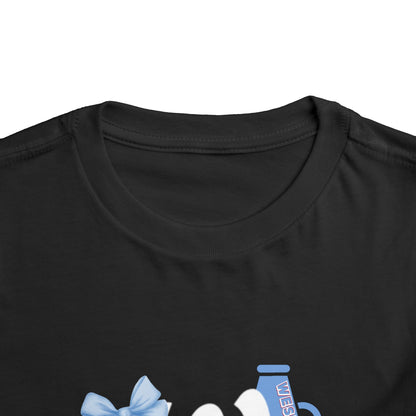 Toddler; West Jessamine Coquette W Logo with Bow; Let's Go Colts - Unisex T-shirt