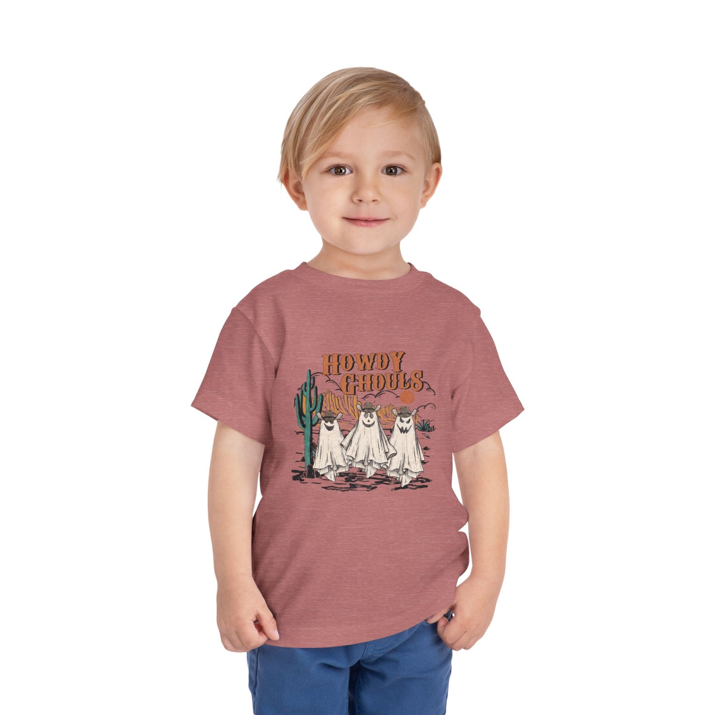 Toddler Howdy Ghouls Halloween T-shirt