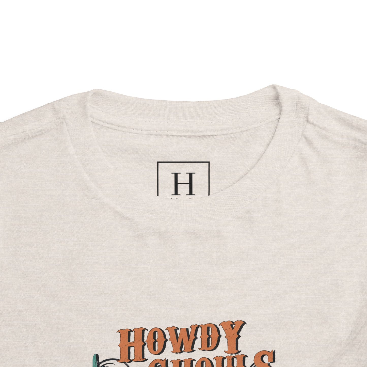 Toddler Howdy Ghouls Halloween T-shirt