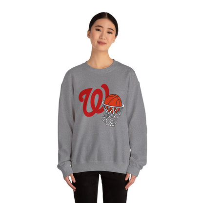 West Jessamine Logo & Basketball- Unisex Sweatshirt