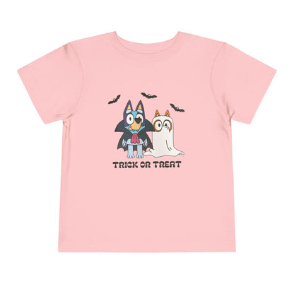Toddler Bluey Trick or Treat T-shirt