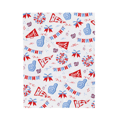 West Jessamine Colts Cheer & Bow Blanket