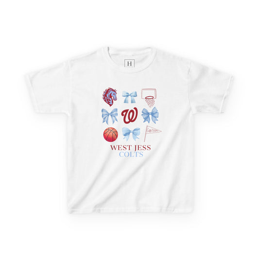 YOUTH --- West Jessamine Basketball Coquette Unisex Tee
