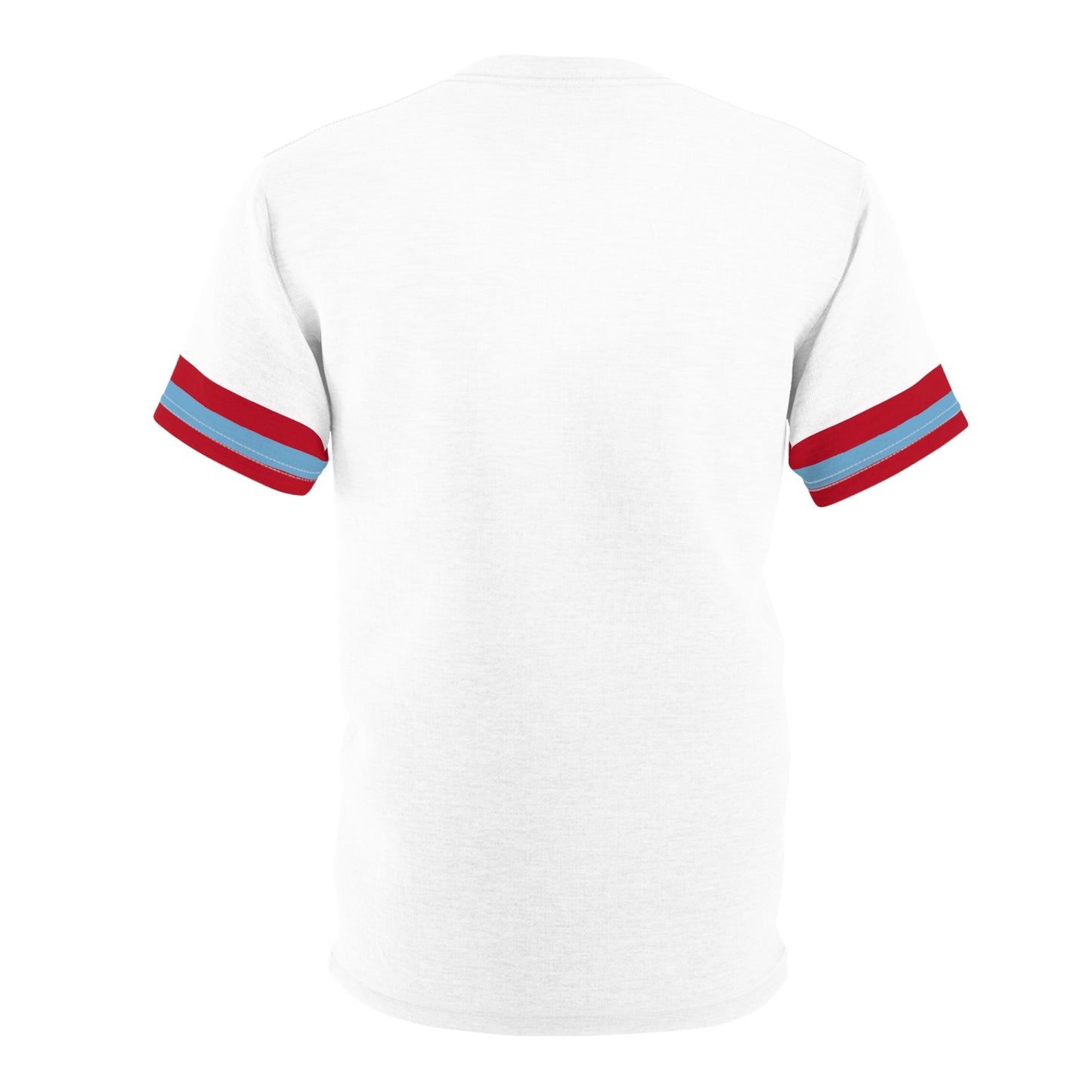 West Jess Football Helmet Striped-Sleeve Unisex T-Shirt