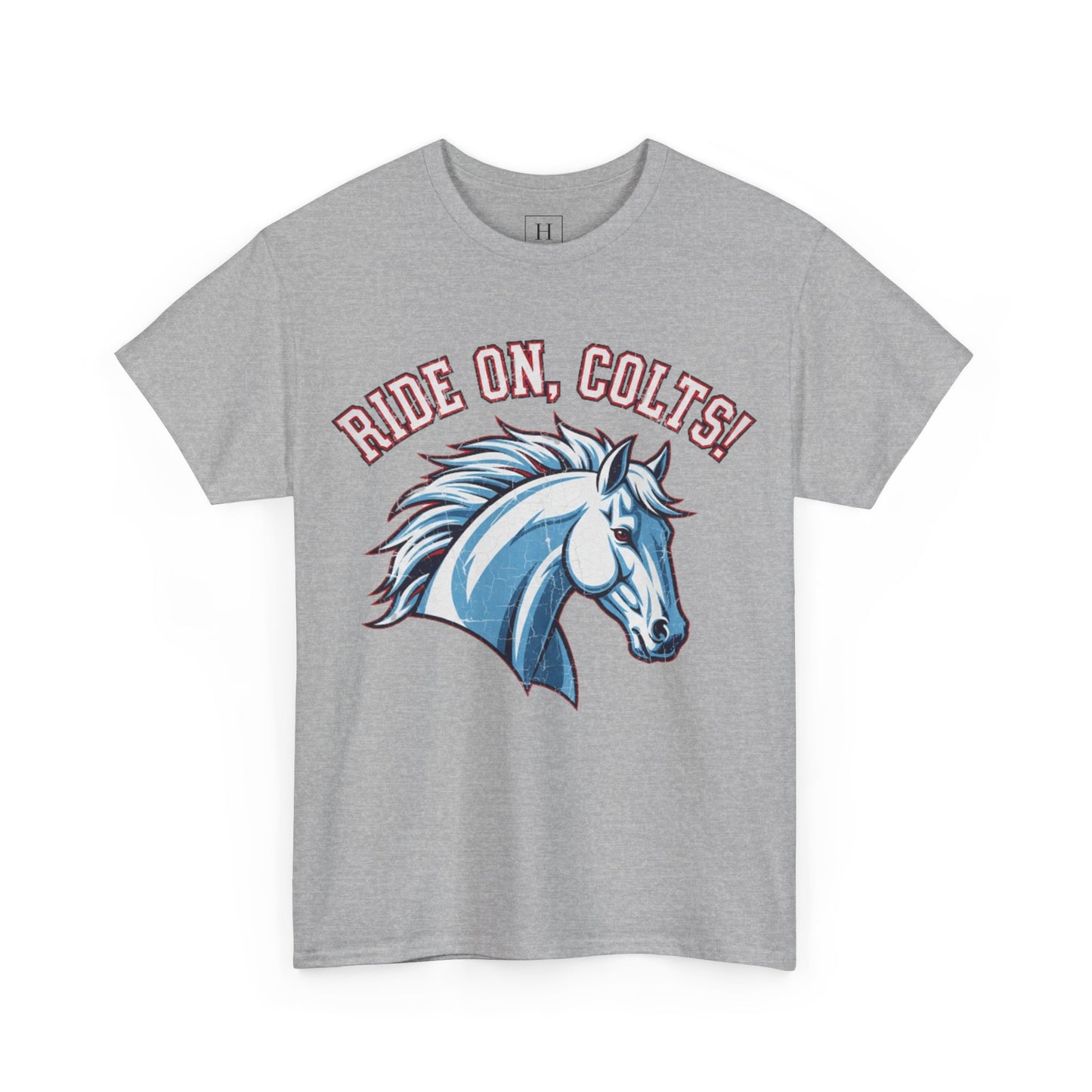 T-Shirt -RIDE ON COLTS - West Jessamine Unisex Tee