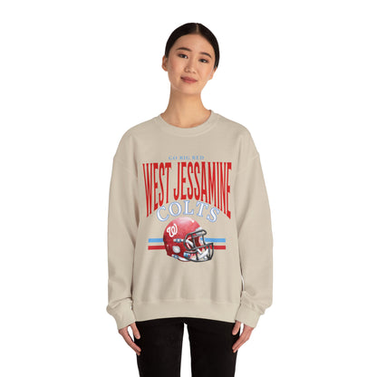 Go Big Red West Jessamine Football - Unisex Sweatshirt
