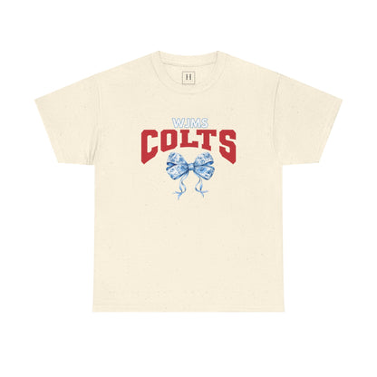 West Jessamine (WJMS) COLTS Coquette Bow Unisex Tee