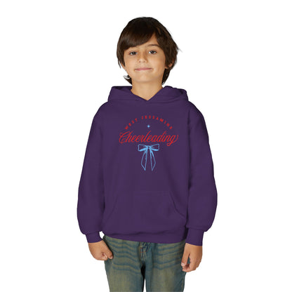 Youth Hoodie -- Cheerleading Bows Unisex Tee - West Jessamine Coquette Design