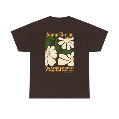 Jesus Never Changes Christian Short Sleeve Tee
