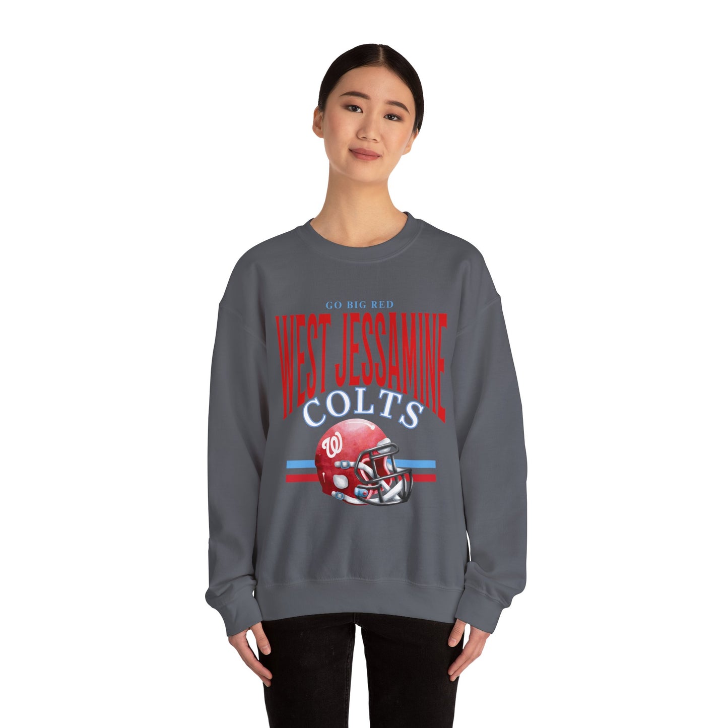Go Big Red West Jessamine Football - Unisex Sweatshirt