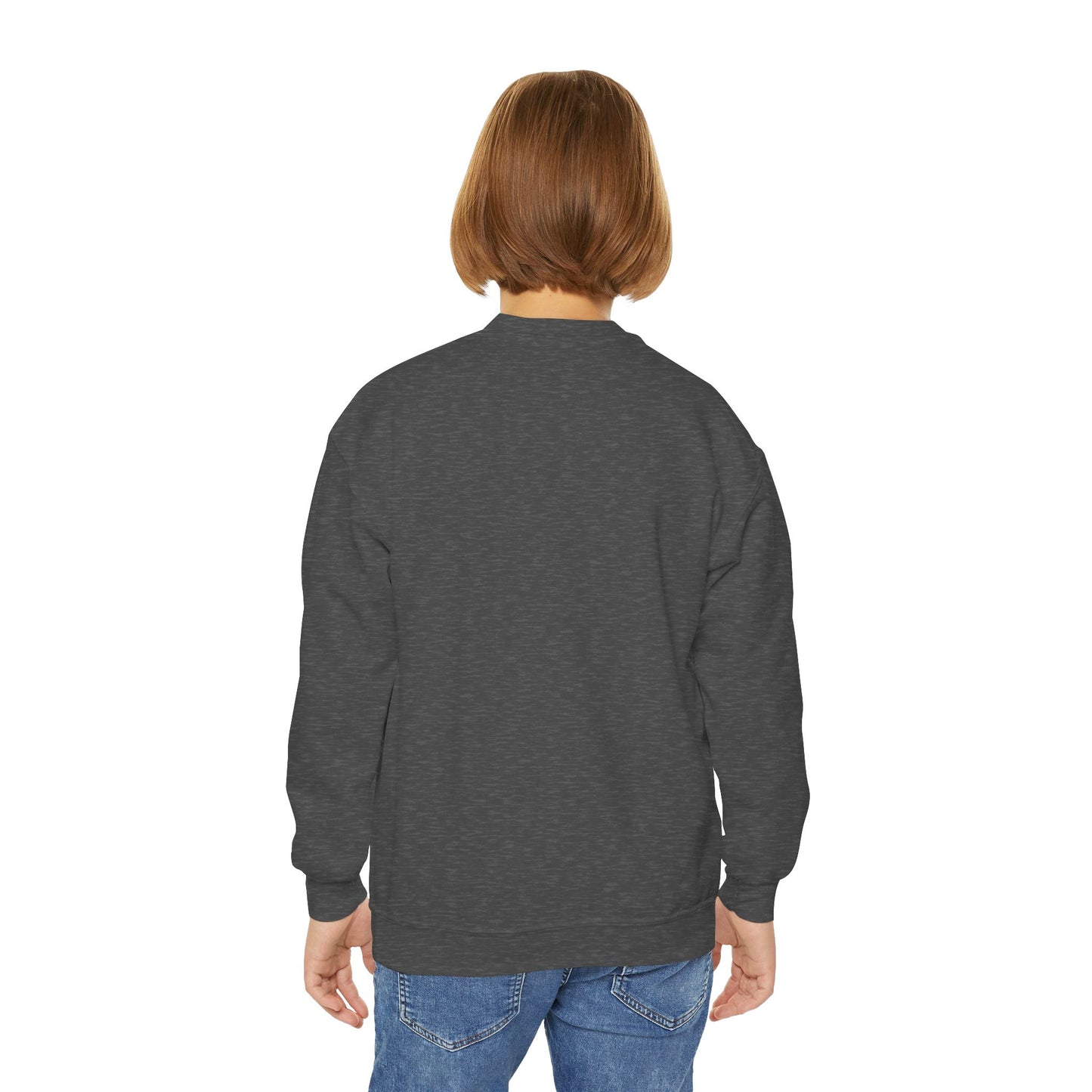 YOUTH -- West Jessamine Horseshoe Logo w/ Pom Sweatshirt