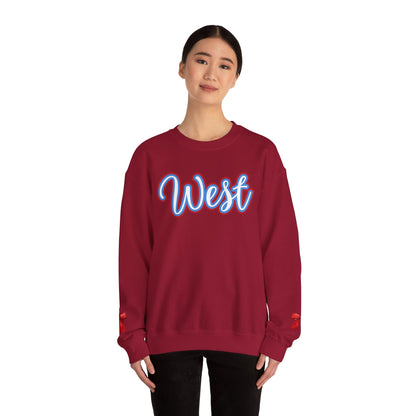 WJ WEST Jessamine -- Bows on Sleeves -- Unisex Sweatshirt