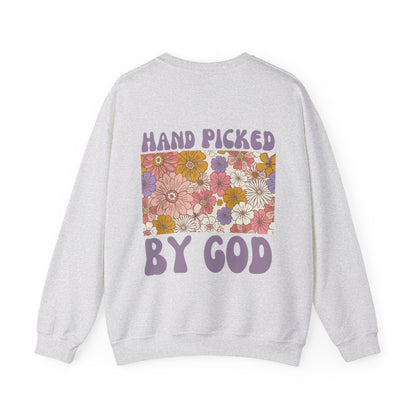 hand picked by god PY christian sweater (front and back)