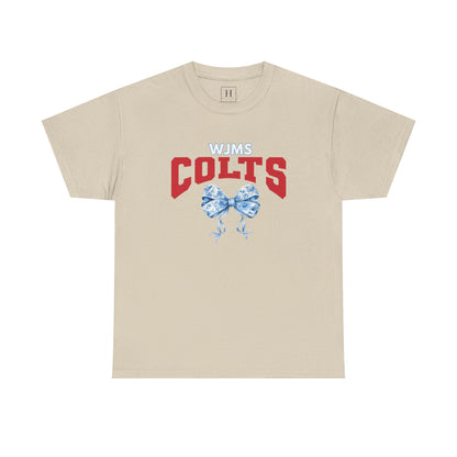 West Jessamine (WJMS) COLTS Coquette Bow Unisex Tee