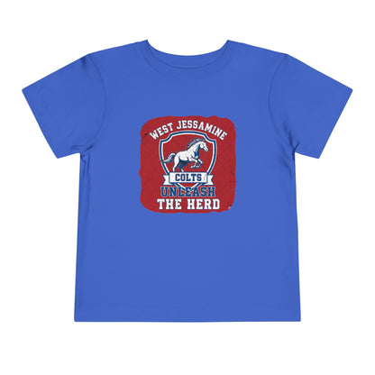 Toddler; West Jessamine Unleash The Herd - Unisex T-shirt