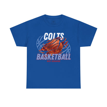 West Jessamine Colts Basketball  —  Unisex T-Shirt